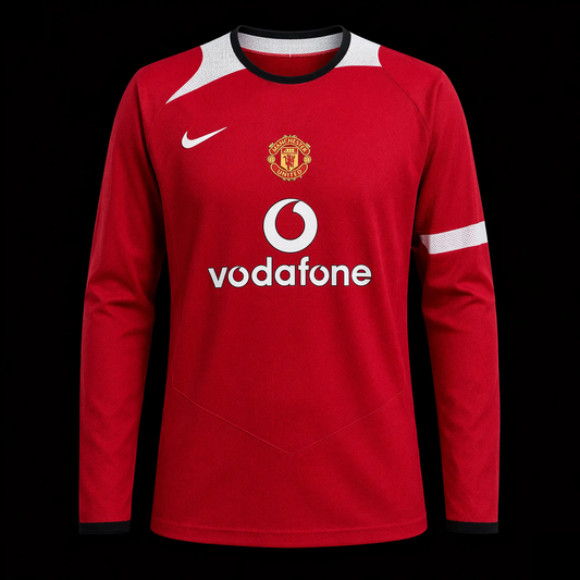 Manchester United 2005 manica lunga - Home