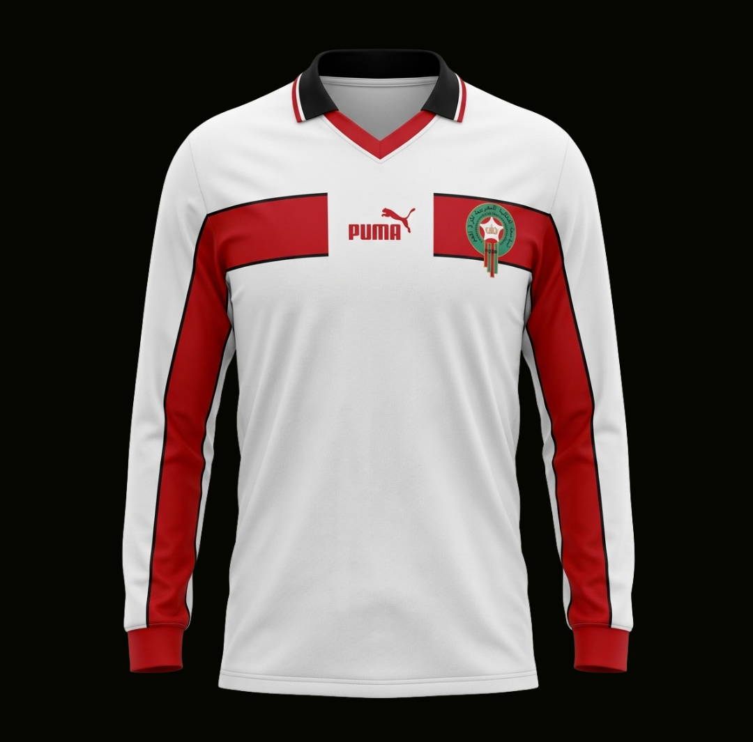 Marocco 1998 manica lunga - Away