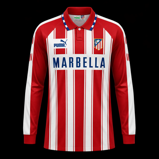 Atletico de Madrid 1994 manica lunga - Home