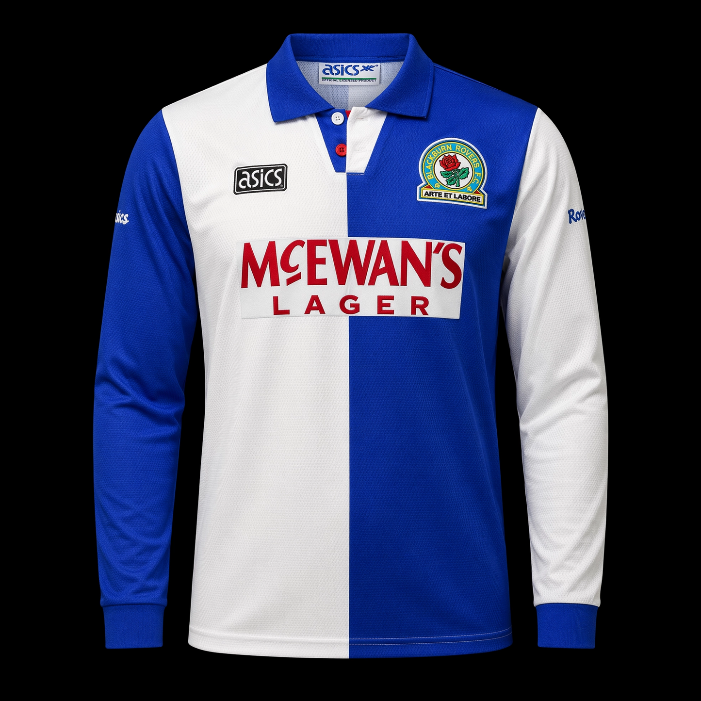 Blackburn Rovers 1994 manica lunga - Home