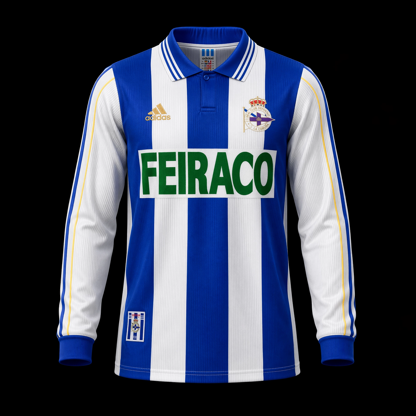 Deportivo La Coruna 1999 manica lunga - Home
