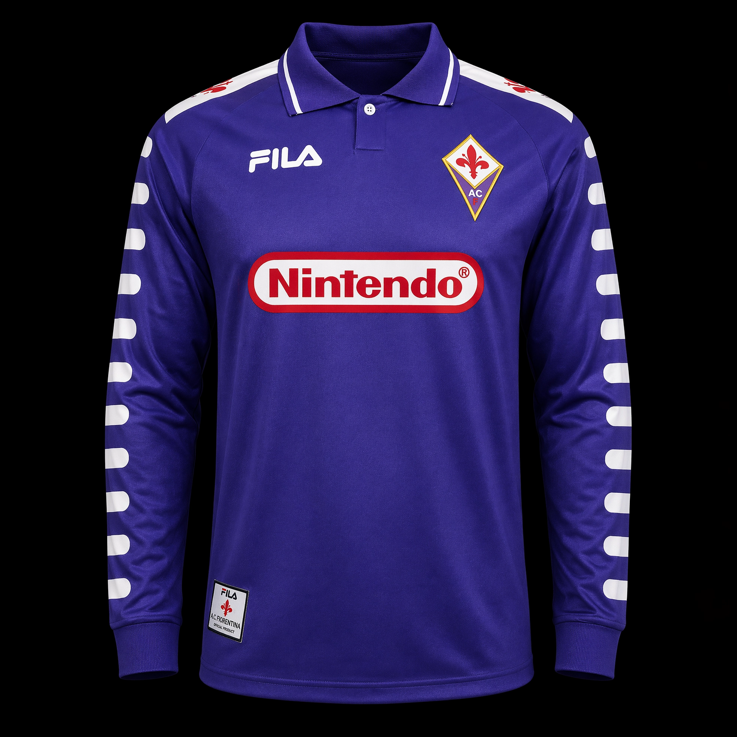 Fiorentina 1998 manica lunga  - Home