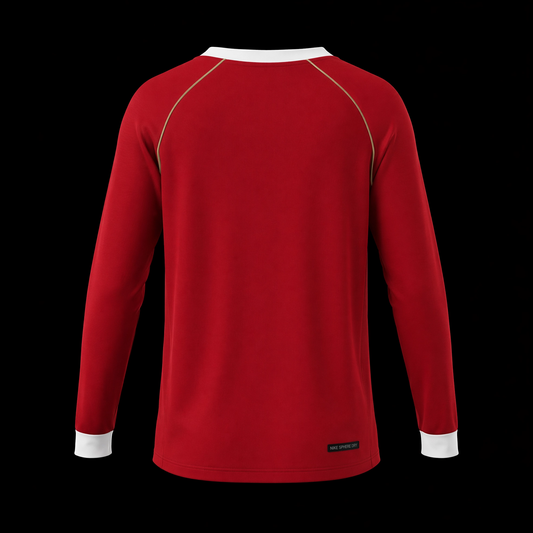 Manchester United 2006 manica lunga - Home