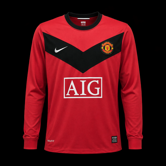 Manchester United 2009 manica lunga - Away