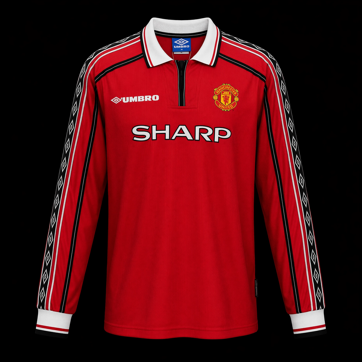 Manchester United 1998 manica lunga - Home