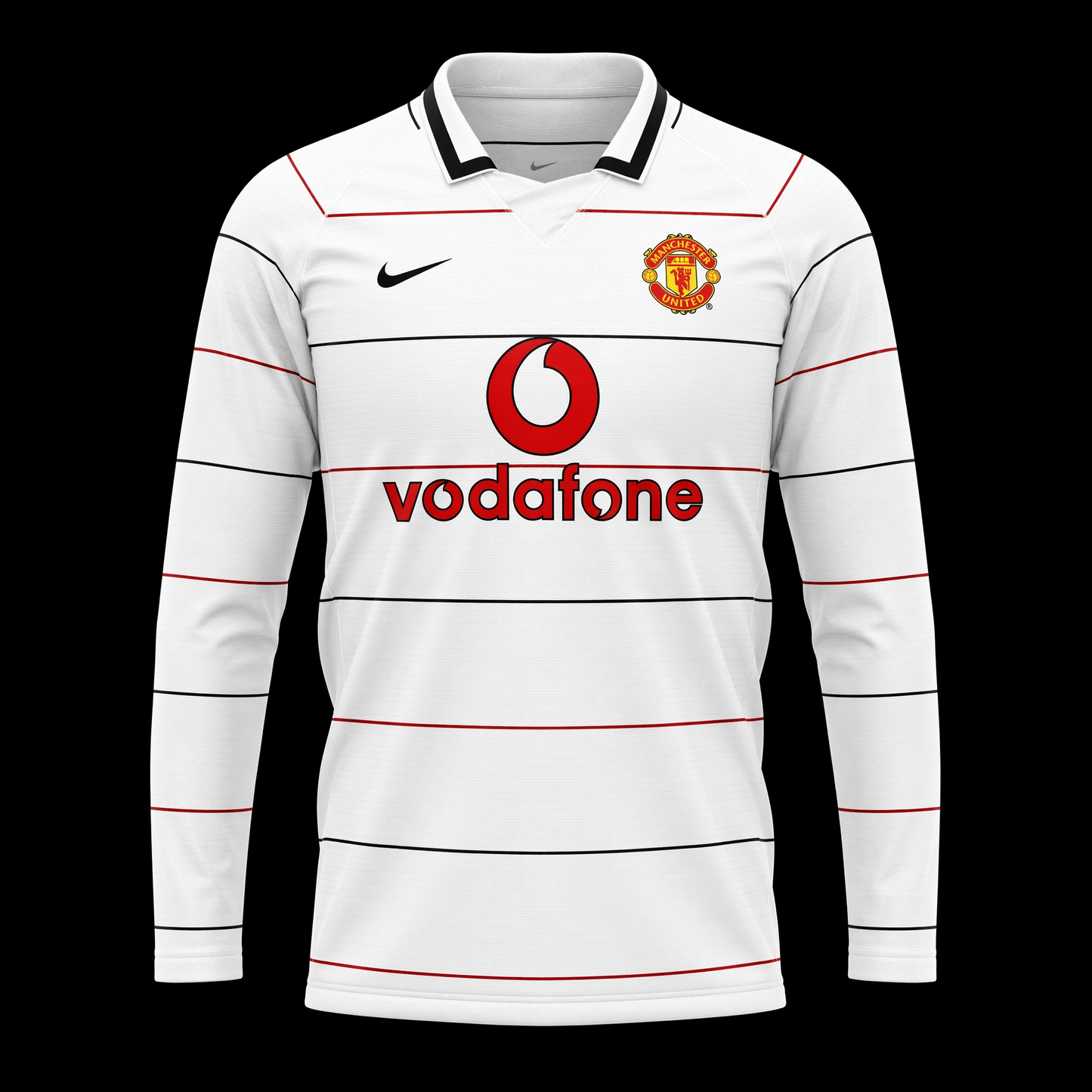Manchester United 2003 manica lunga - Away