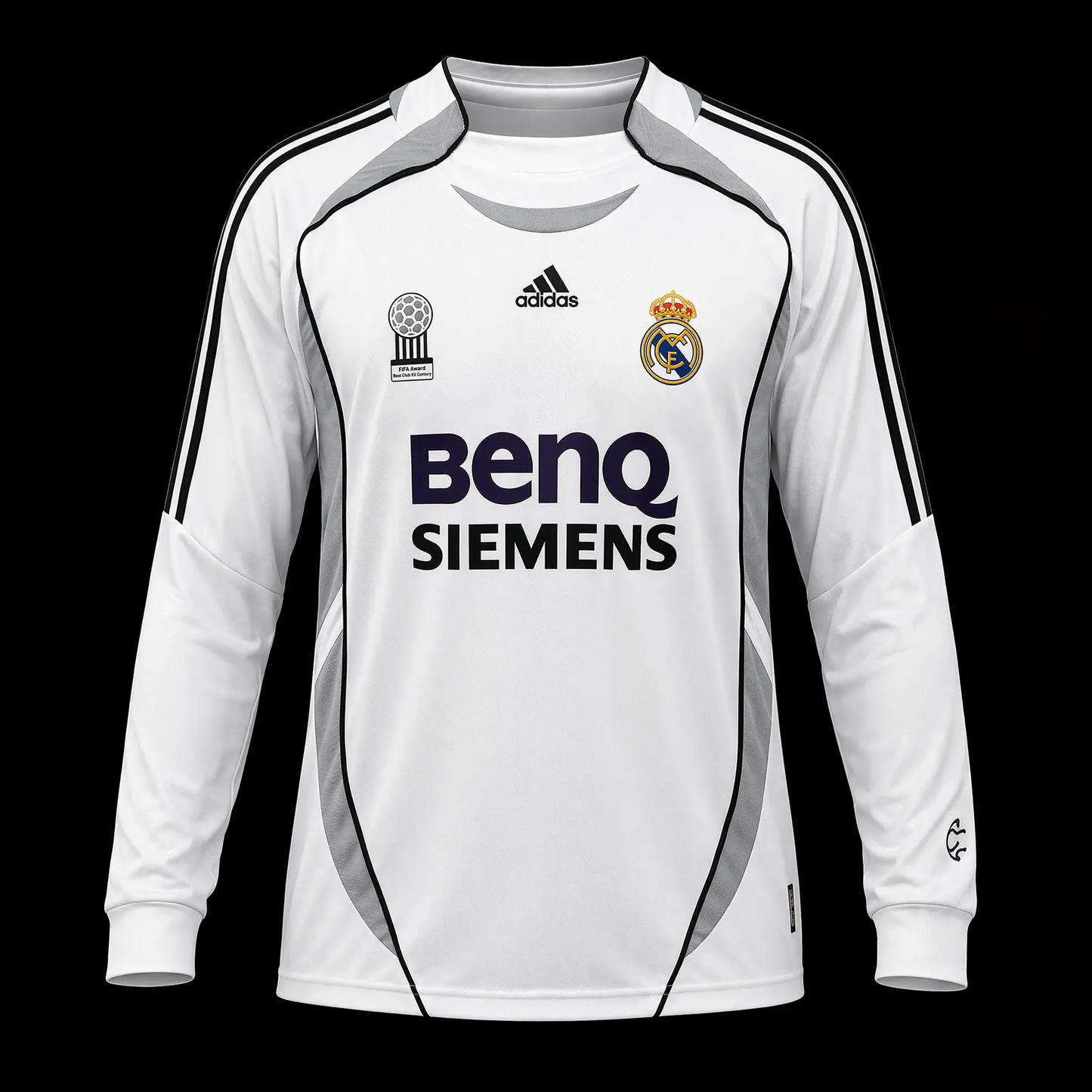 Real Madrid 2006 manica lunga - Home