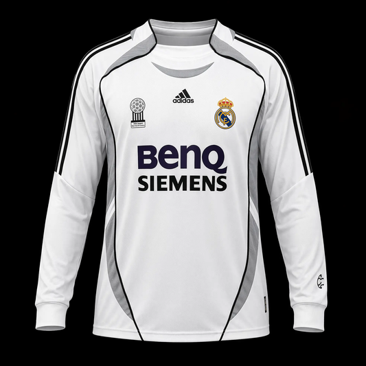 Real Madrid 2006 manica lunga - Home
