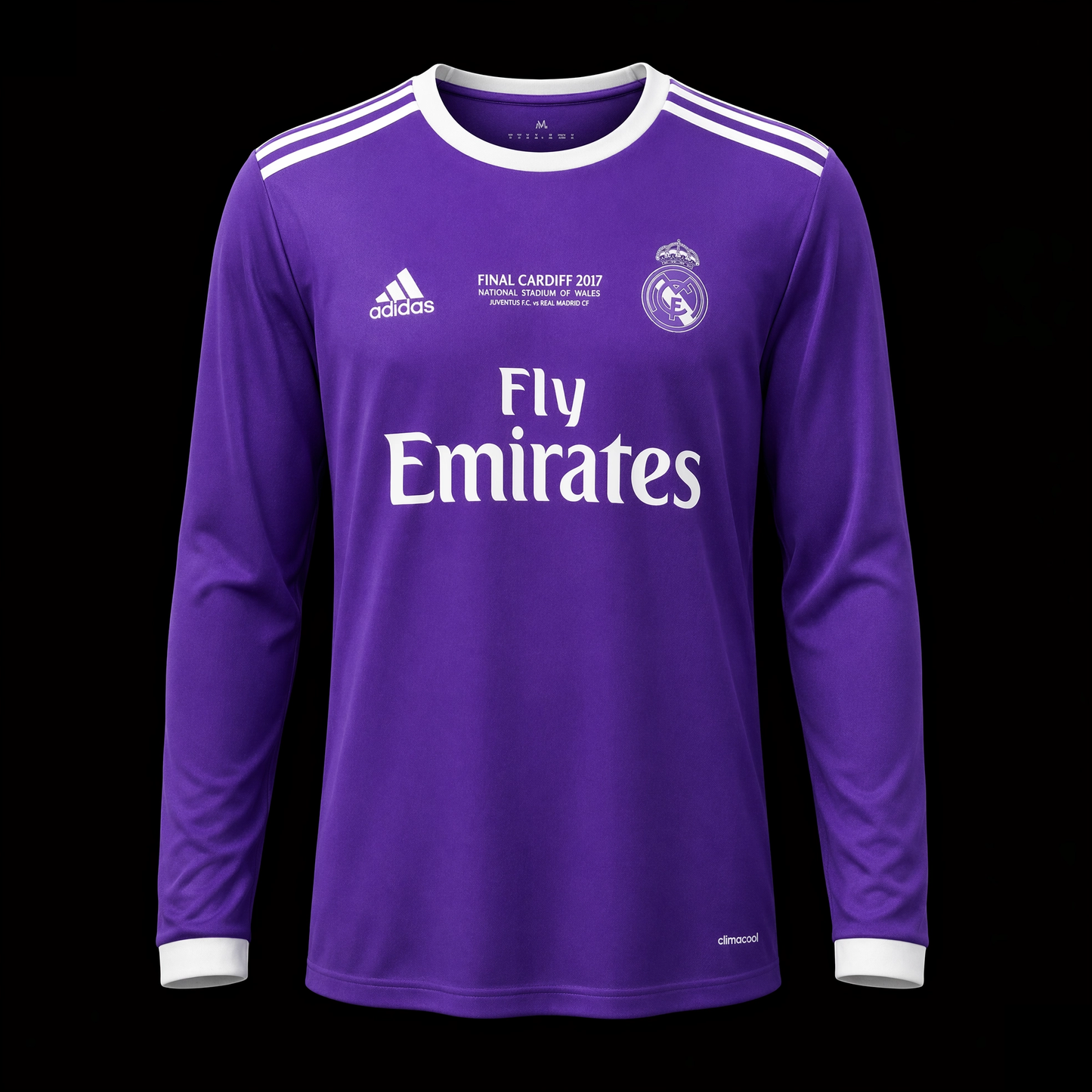 Real Madrid 2017 manica lunga - Away