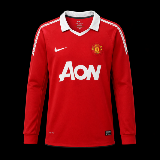 Manchester United 2010 manica lunga - Home