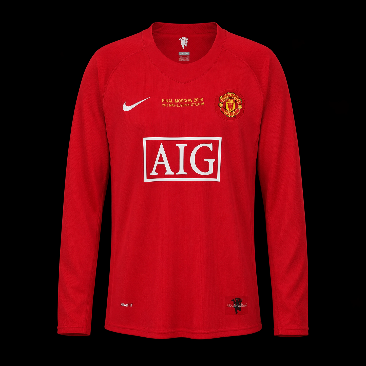 Manchester United 2008 manica lunga - Home