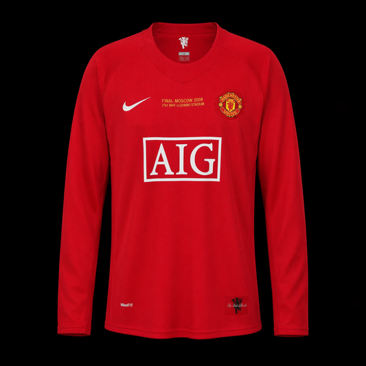 Manchester United 2008 manica lunga - Home
