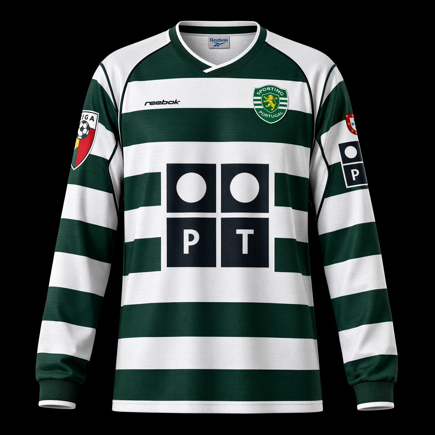 Sporting Lisbona 2003 manica lunga - Home