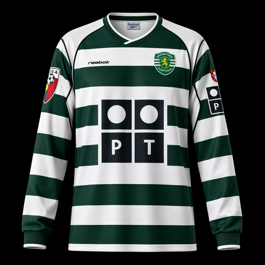 Sporting Lisbona 2003 manica lunga - Home