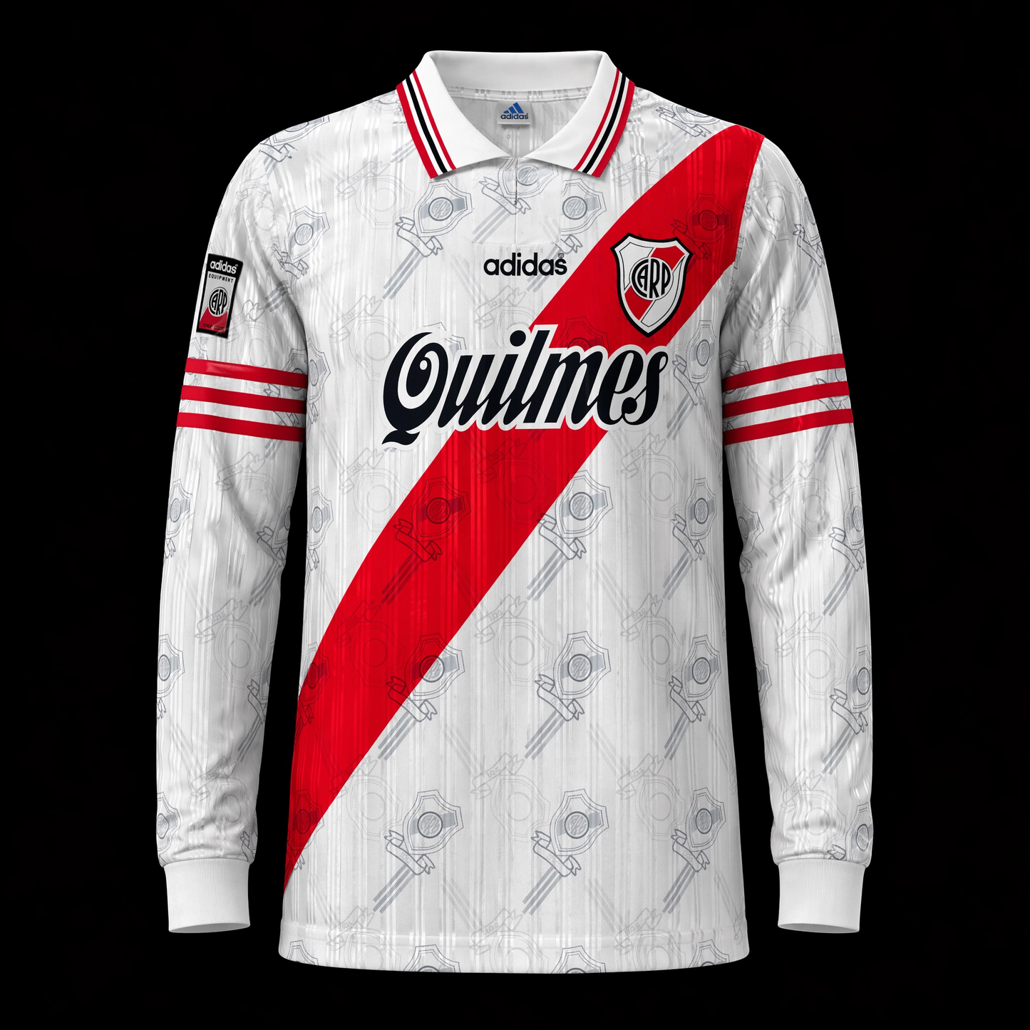 River Plate 1996 manica lunga - Home